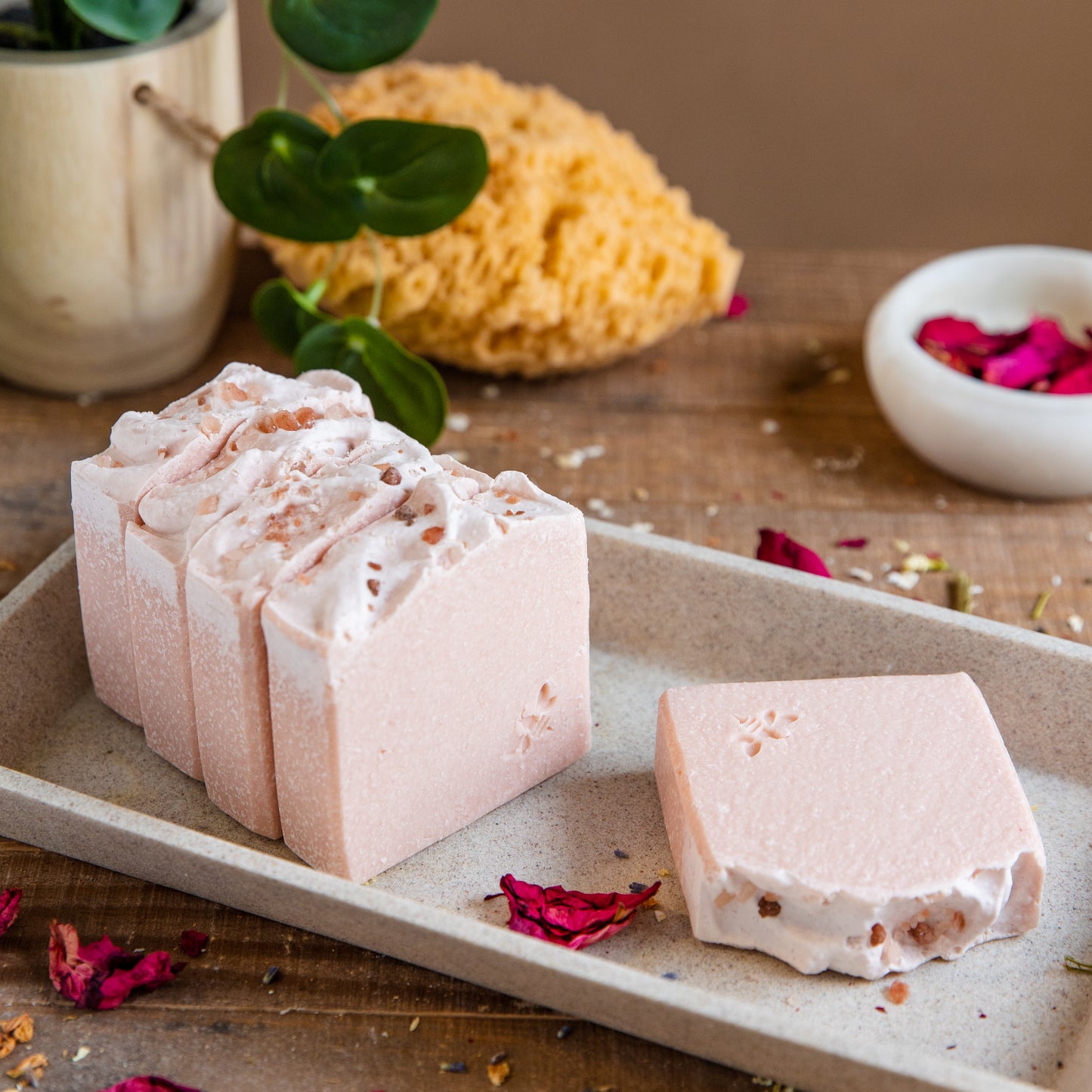 Rose Geranium Sea Salt